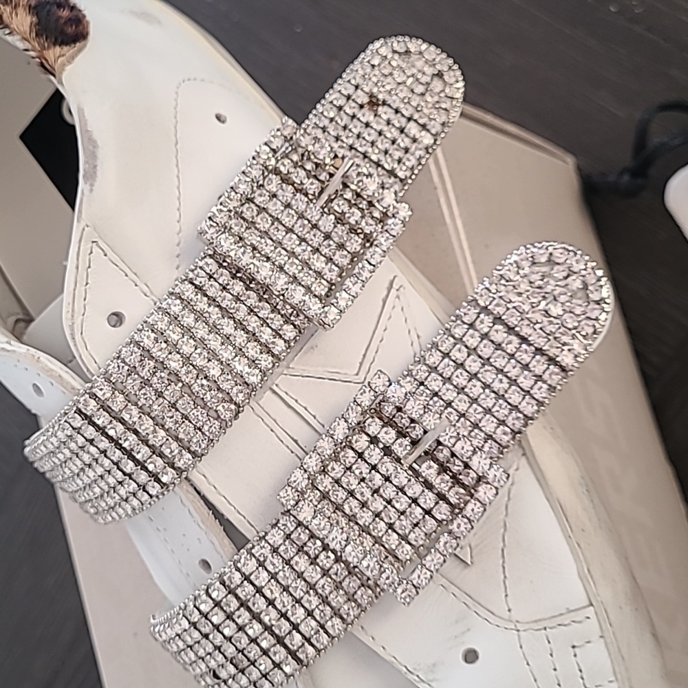 Golden Goose Old School Crystal Buckle Sneakers - Picture 14 of 17